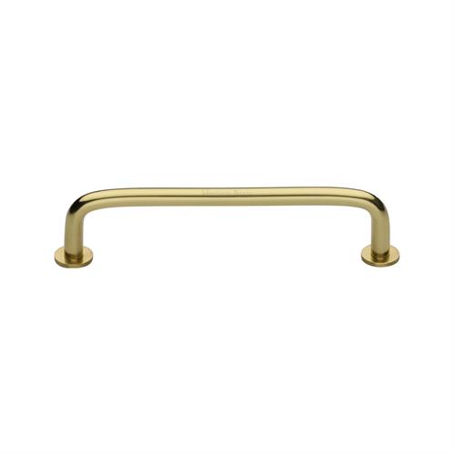 Heritage Brass Cabinet Pull Industrial Design 128mm CTC Antique