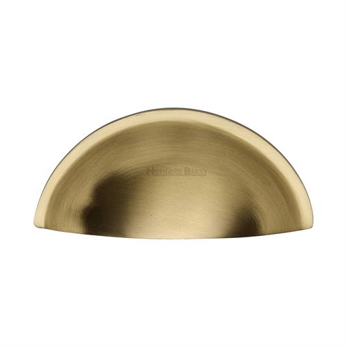 Polished Brass Cabinet Rod Handle - 237 - Handles by Mood