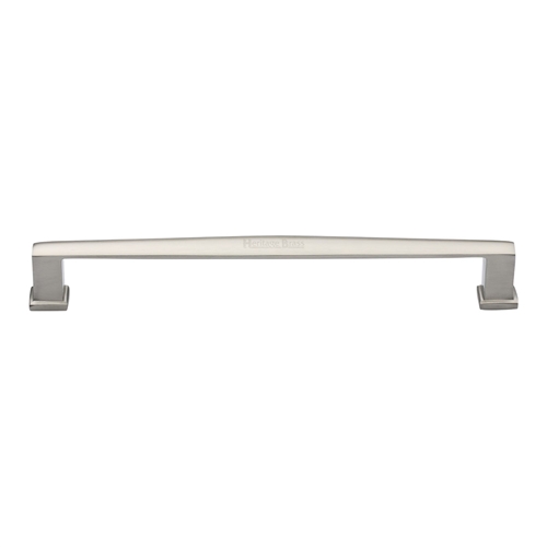 Heritage Brass Cabinet Pull Vintage Design 203mm Ctc Satin Nickel Finish