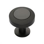 Ridge Cabinet Knob with Rose