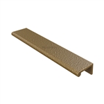 Edge Pull Cabinet Handle Hammered Design - 40mm Width