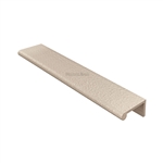 Edge Pull Cabinet Handle Hammered Design - 40mm Width